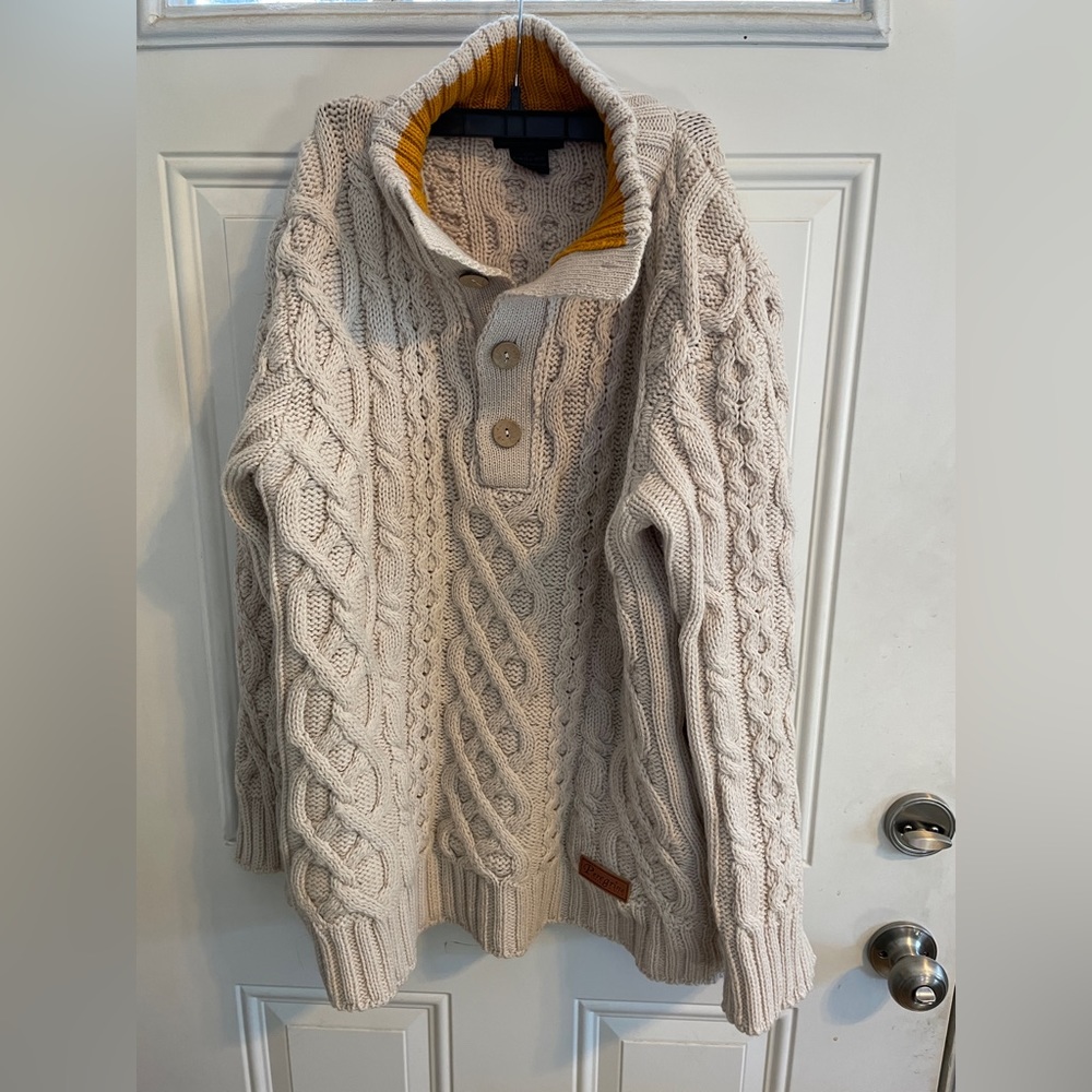 Peregrine Cable Knit Sweater